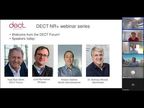 DECT Forum NR+ Webinar Series: Webinar 2 - Applications of the New Standard