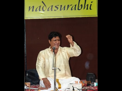 41. Nadasurabhi  Concert of Sri. Sriram Gangadharan – 2013