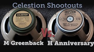 Video thumbnail for Celestion Greenback Vs H Anniversary by Zilla Cabs