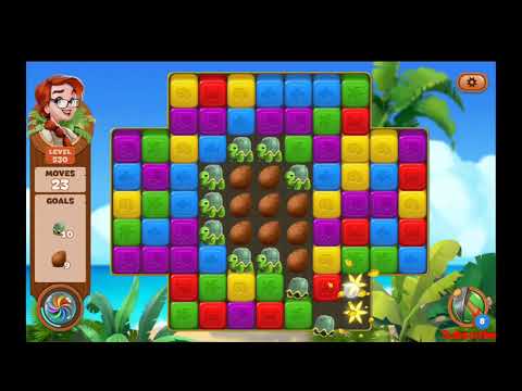 Lost Island Blast Adventure Level 530 NO BOOSTERS - A S GAMING