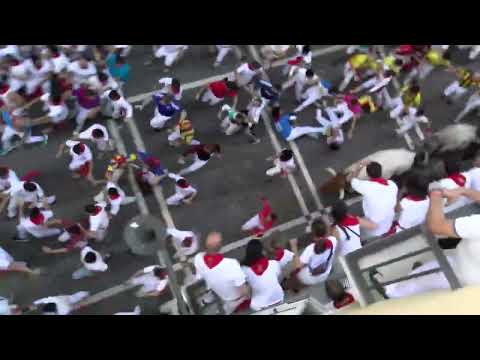 [VIDEO] Segundo encierro de los Sanfermines 2026, con los Cebada Gago