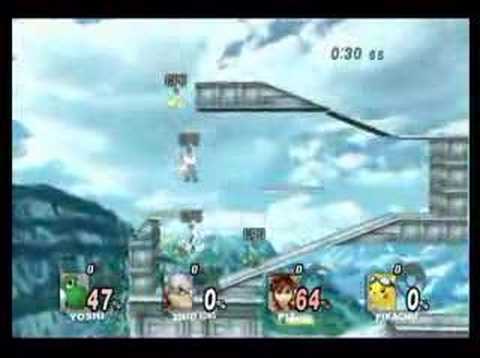 Super Smash Bros. Brawl Stage Happy Wildlands