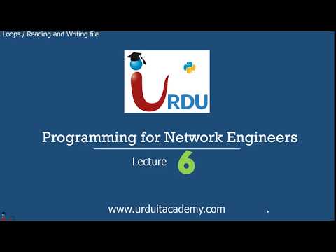 Programming for Network Engineers Lecture 01 Introduction to Programming for Network Engineers