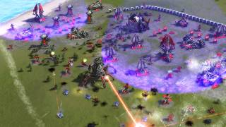 MASSIVE RTS BATTLES - Supreme Commander FAF - First Time Playing