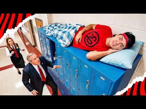 HOW LONG DO I STAY AT SCHOOL WITHOUT ANYONE NOTICING?