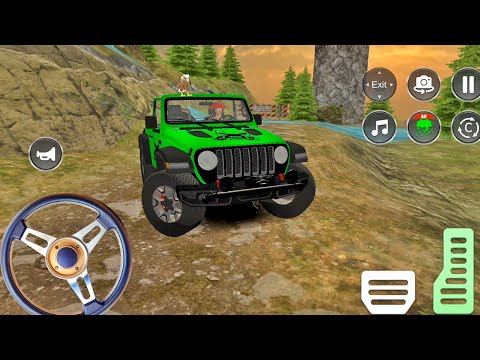 4x4 Jeep Offroad Heavy Driving 3D : Off-Road 4x4 Driving 2025! Android Gameplay
