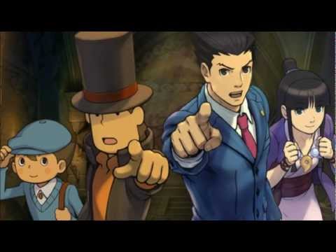 Professor Layton VS Ace Attorney OST - Pursuit~Cornered [Extended]