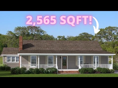 UNIQUE AND MASSIVE TRIPLE WIDE! 4 Bed 2 Bath Franklin Homes Tour