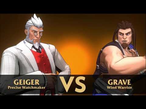 Let's Play Fantasy Strike - Geiger Story Mode