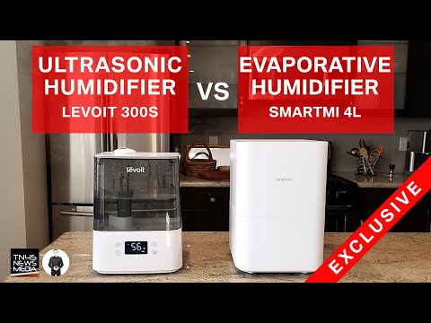 ULTRASONIC vs EVAPORATIVE HUMIDIFIERS - LEVOIT 300S vs SMARTMI 4L - WHICH IS BETTER - EXCLUSIVE