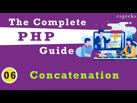 PHP Tutorial 6 Single Quotes and Concatenation