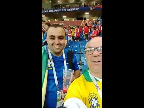 Mãe da Fome o enviado do Jornal Agora é Sério na Copa da Russia 2018 no Jogo do Brasil x Suíça