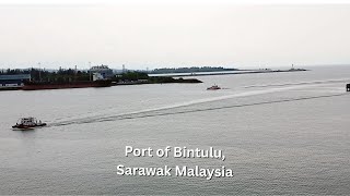 Download lagu Inside the Port of Bintulu, Sarawak Malaysia 🇲🇾 | What I See From the Ship mp3