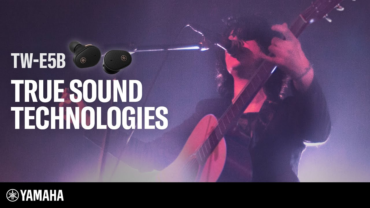 video Tai nghe True Wireless Yamaha TW-E5B chính hãng 0