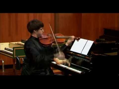 Adria Trulls plays J.Cristian Bach viola concerto in C minor