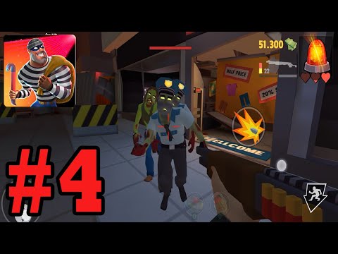 Robbery Madness 2 Gameplay Walkthrough Part 4 (Android, IOS) - Mall Z Madness Mode