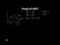 Mean Value Theorem Proof