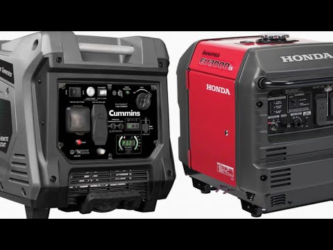 Generator review Honda vs Cummins Onans Eu3000is vs P4500i