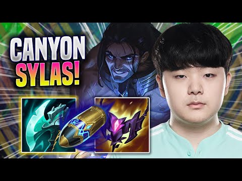 CANYON TRIES NEW META SYLAS JUNGLE! - DK Canyon Plays Sylas JUNGLE vs Viego! | Preseason 2023
