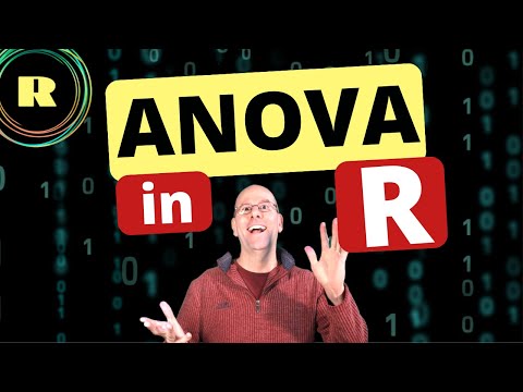 ANOVA mit R-Programmierung.
