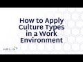 How To Apply Culture Types In A Work Environment