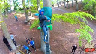 preview picture of video 'Combat de joutes suspendues - Woody Park - Fécamp'
