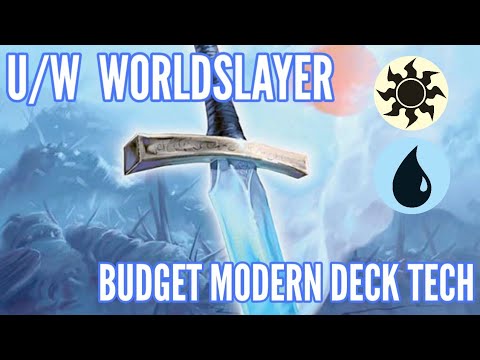 MTG Budget Modern Deck - UW Worldslayer (Deck Tech)
