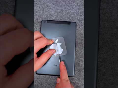 😮 APPLE STICKER TRICK!!