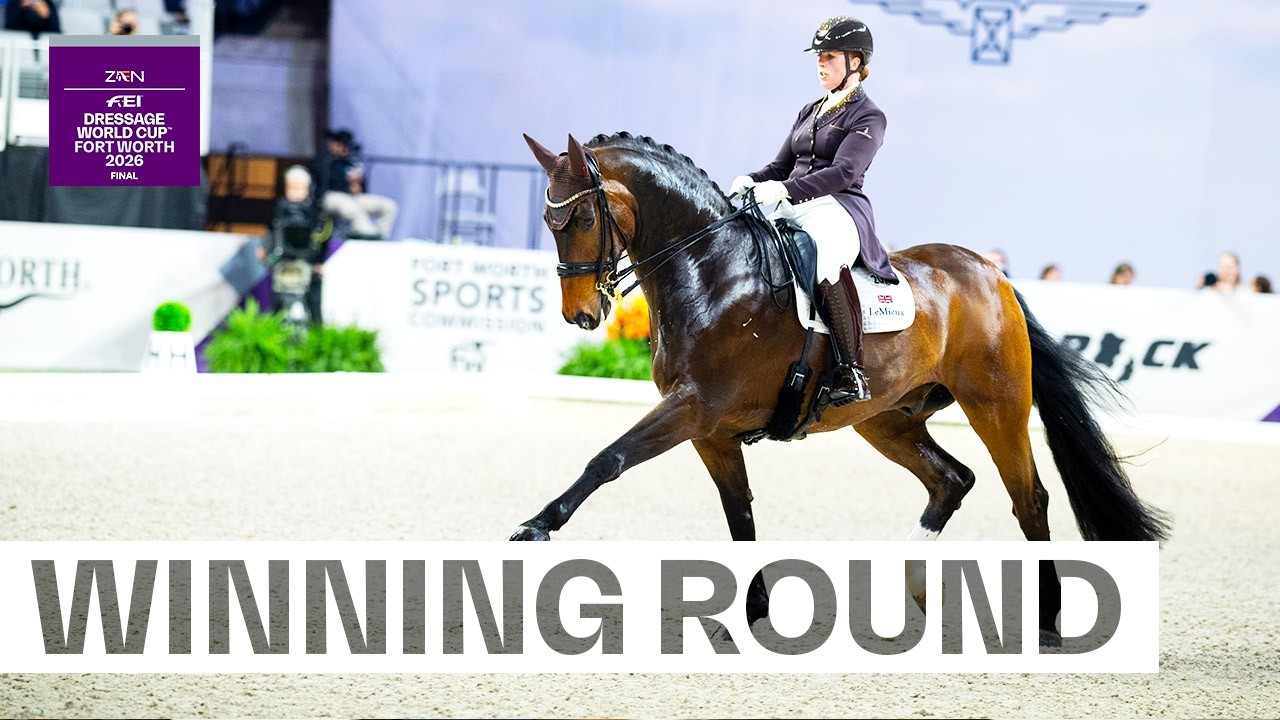 There’s a new champion in town! 👋🎉 Zen Elite FEI Dressage World Cup™ Final - Grand Prix Freestyle