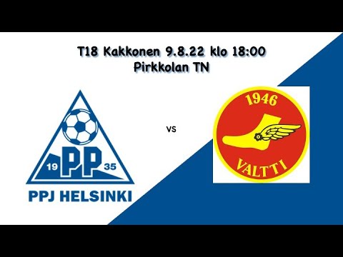 T18 Kakkonen peli PPJ vs Valtti/YJ3 Pirkkolan tn ti 9.10.2022 klo 18:00