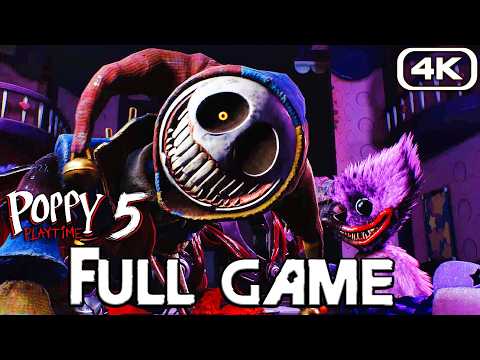 POPPY PLAYTIME CHAPTER 5 Gameplay Walkthrough FULL GAME (4K 60FPS) No Commentary