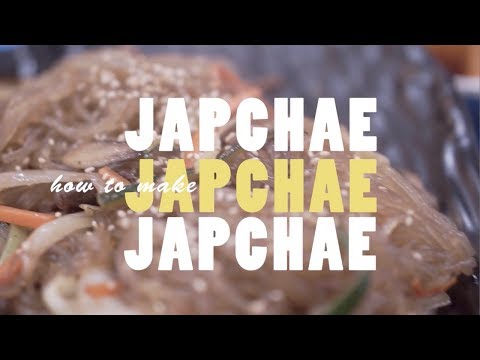 How to make the PERFECT Japchae (Glass Noodles w/ Vegatables)