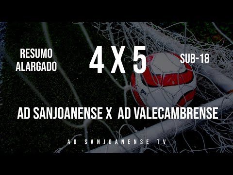 🔴 Highlights ✔ Sub-18 ⚽ AD Sanjoanense x AD Valecambrense - 16ª Jornada