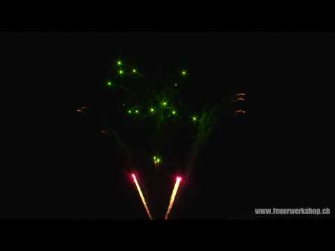 Green Crossette/ Purple Tail (10213)