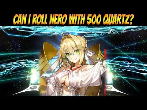FGO NA: Summer Banner Fun! Can I Roll Nero (and Fran) with 500SQ?