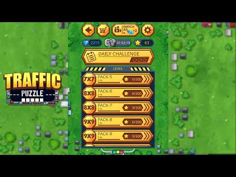 Traffic puzzle game Linky