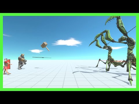 Ghor Hammer and Romanus ONE HIT Compare -- Animal Revolt Battle Simulator