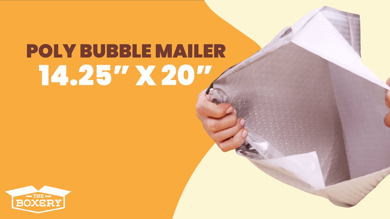 Youtube Video LUX Poly Bubble Mailers #7 50/cs