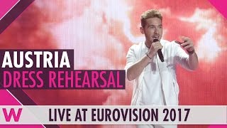 Austria: Nathan Trent  &quot;Running on Air&quot; grand final dress rehearsal @ Eurovision 2017