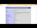 PHP Info Details
