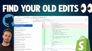 Find Every Code Change You’ve Made to Your Shopify Theme (Github intro for non-devs)