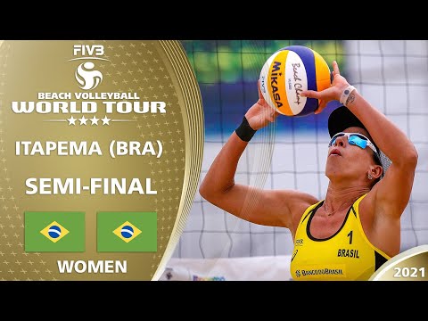 Rania/Victoria vs. Taiana Lima/Hegeile - Women's Semi-Final | 4* Itapema 2021