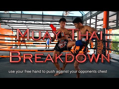 Muay Thai Breakdown 'Counter Knee & Throw' by 2x Lumpinee Champion Penthai