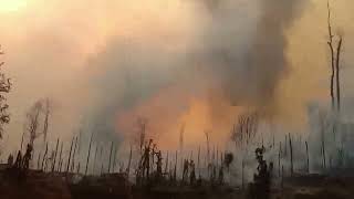 preview picture of video '14-Ban Mae Surin Refugee Camp Fire'