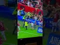 Marseille staff member knocks down Nice hooligan