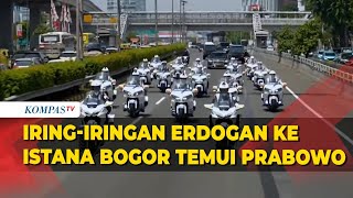 Download lagu [FULL] Pengawalan Ketat, Momen Iring-iringan Mobil Erdogan Temui Prabowo di Istana Bogor mp3