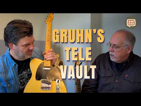 The Holy Grail Telecasters At Gruhn Guitars with Joe Spann - Ask Zac 263