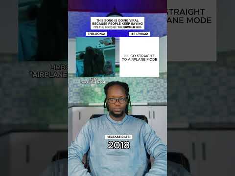 People Keep Saying This Is The Song Of Summer 2025: Limbo "Airplane Mode" #shorts #music #summer