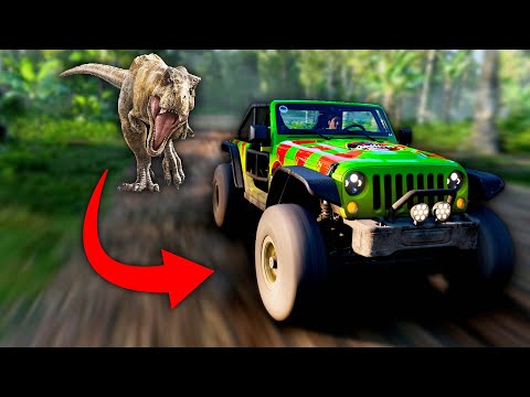 I FOUND A T-REX?! (Forza Horizon 5)