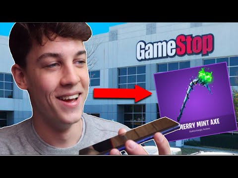 I called EVERY GameStop for the *RARE* Minty Pickaxe! (Fortnite Battle Royale)